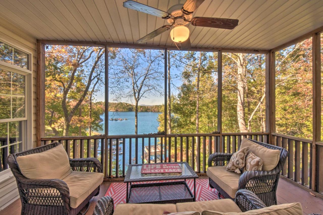 Lake Keowee Escape With Dock, Deck And Lake Access! Six Mile Zewnętrze zdjęcie