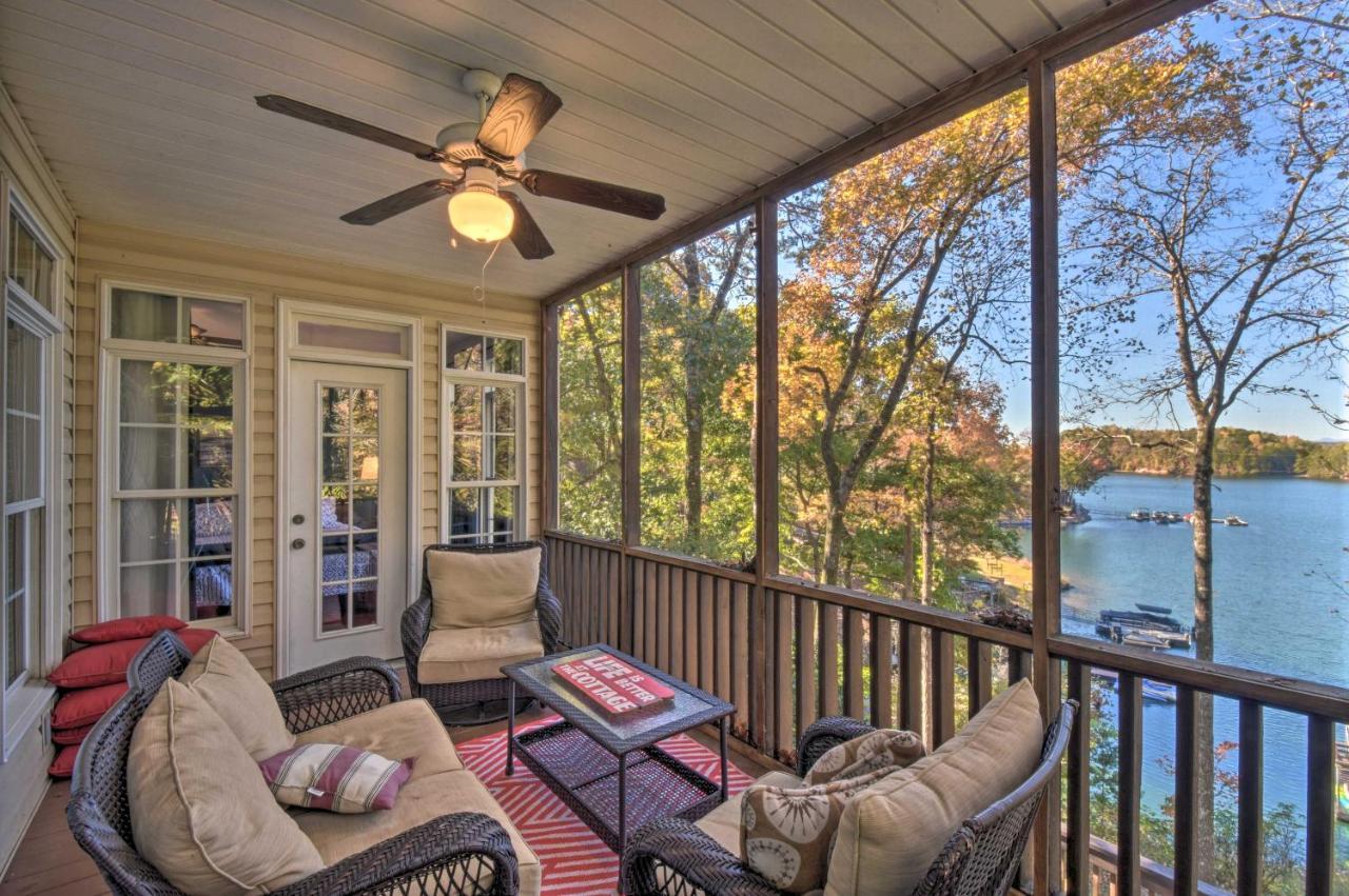 Lake Keowee Escape With Dock, Deck And Lake Access! Six Mile Zewnętrze zdjęcie