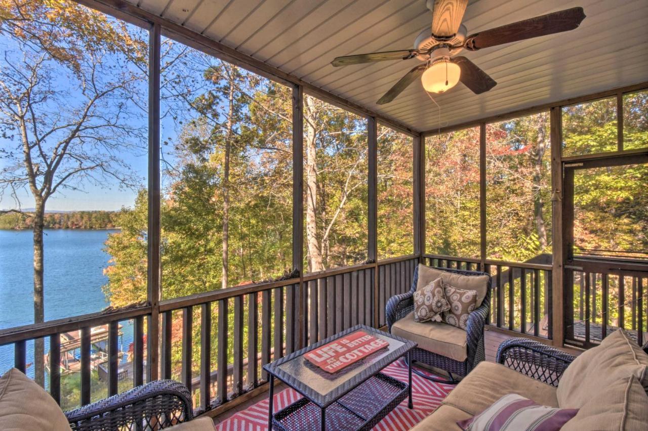 Lake Keowee Escape With Dock, Deck And Lake Access! Six Mile Zewnętrze zdjęcie