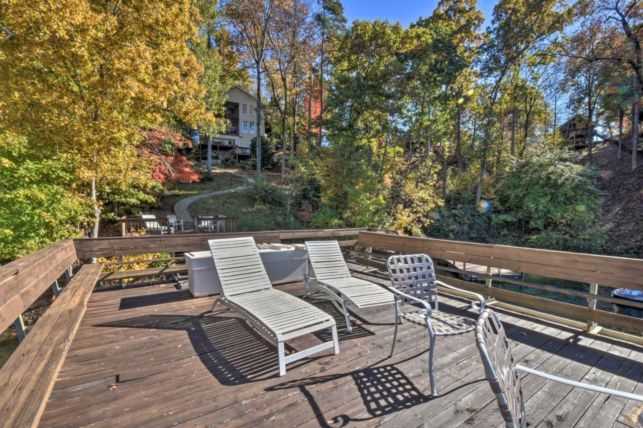Lake Keowee Escape With Dock, Deck And Lake Access! Six Mile Zewnętrze zdjęcie