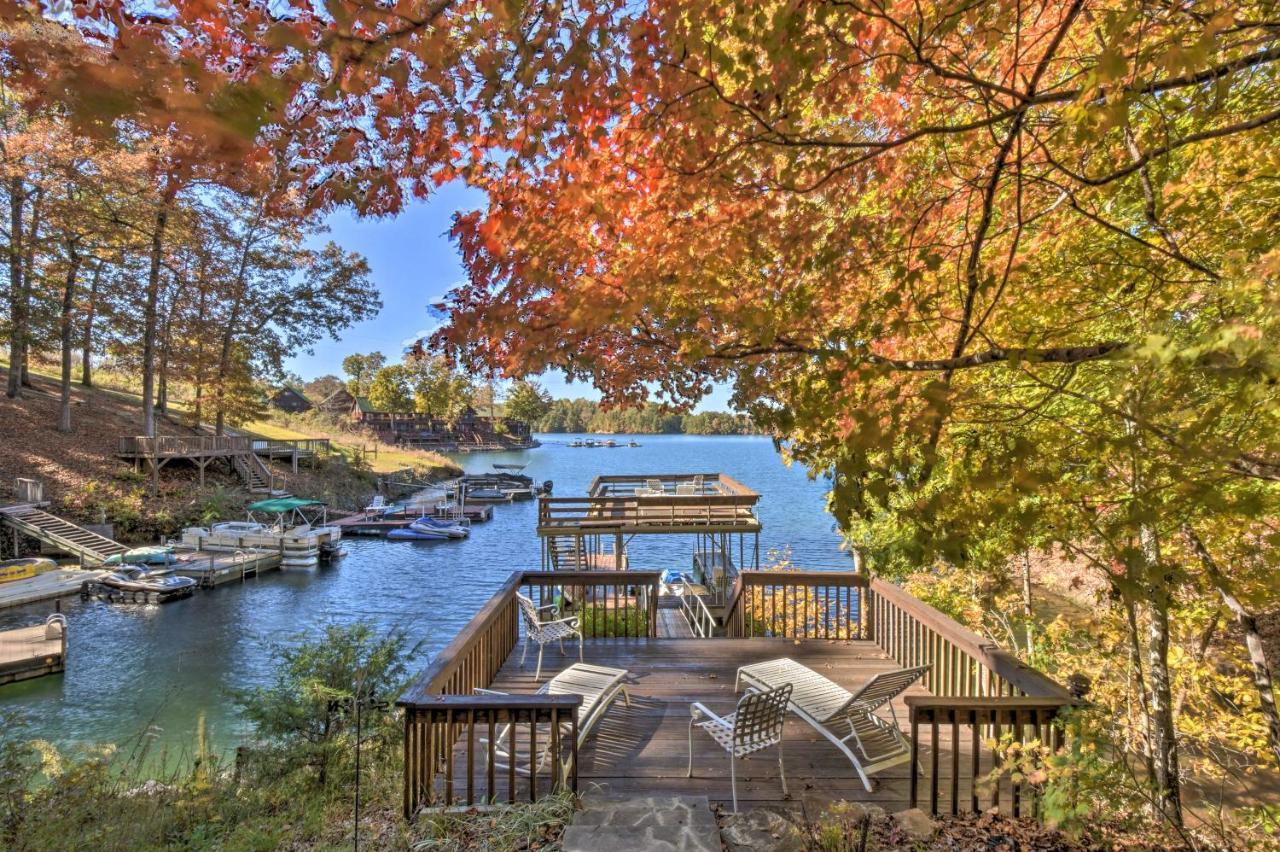 Lake Keowee Escape With Dock, Deck And Lake Access! Six Mile Zewnętrze zdjęcie
